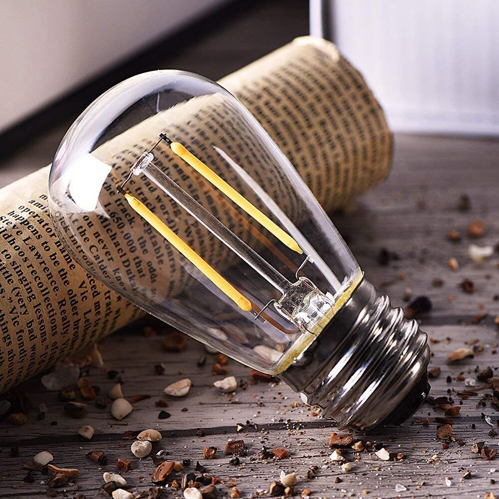Ampoules Decorative S14  2W - E27 2700K AV-S141 Pack 15xPcs