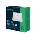 VT-81003 12W LED DOME LIGHT WITH PIR SENSOR SAMSUNG CHIP 3IN1 SQUARE WHITE BODY