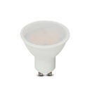 Projecteur en plastique lisse VT-205 5 W GU10 avec puce Samsung 110 pi de diamètre