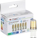 VT-2243 3W LED PLASTIQUE PROJECTEUR G9 6PCS/PACK