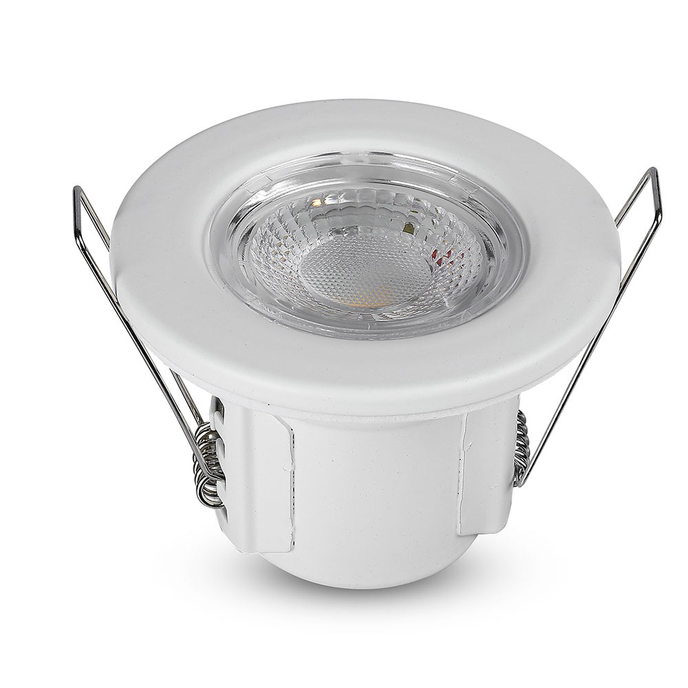 V-TAC VT-885W Spot LED encastrable 5W blanc neutre 4000K résistance au feu IP65 dimmable