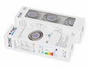 Spot VT-4444 GU10 avec culot - Corps en nickel satiné, lot de 3