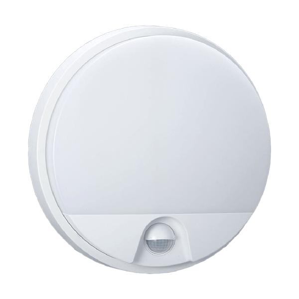 ELMARK ST73B LED WANDLAMP MET SENSOR 140° 15W IP54 99DS203