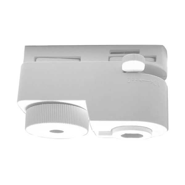 SKY CONNECTOR VOOR 2-LIJNS RAIL WIT