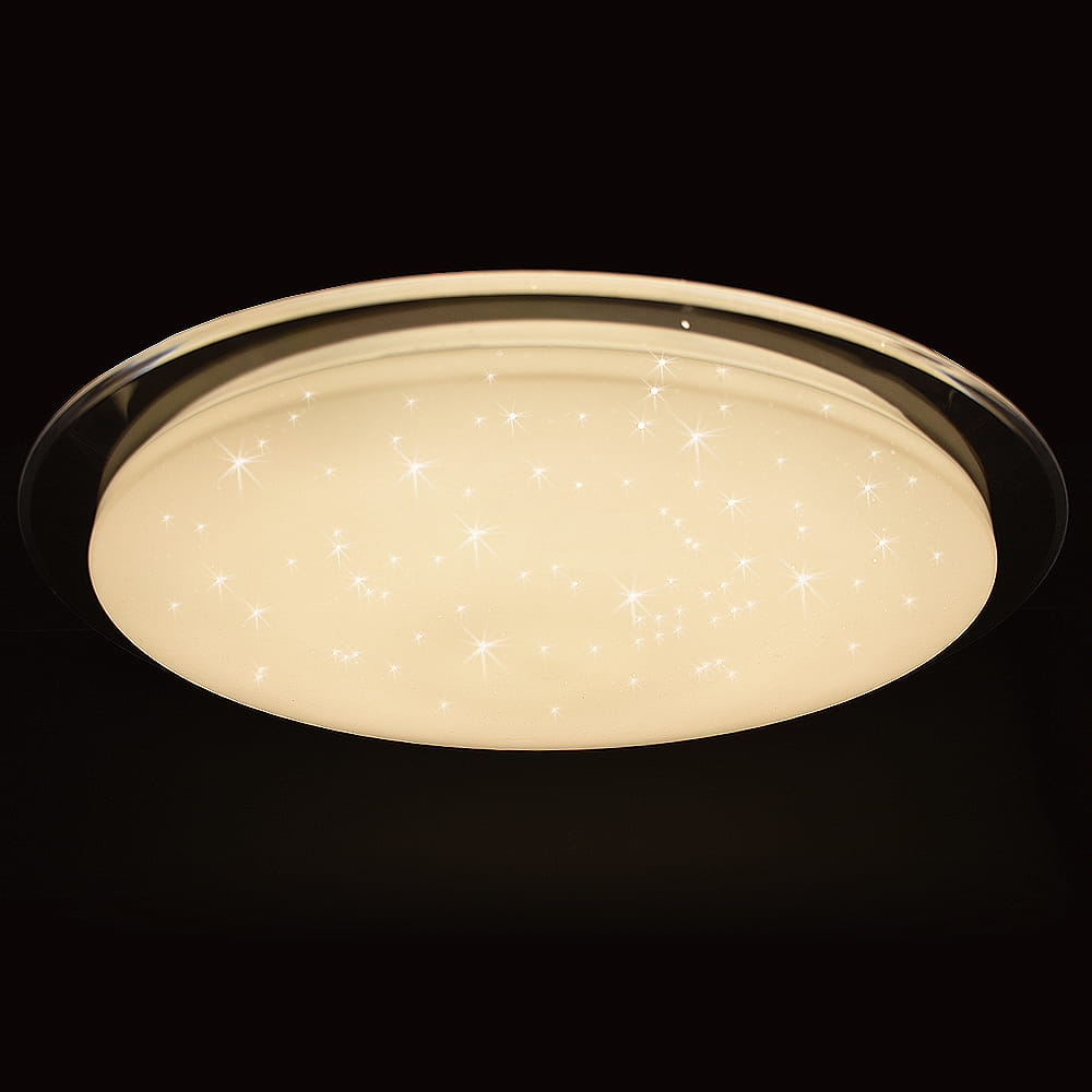 Plafonnier LED design VT-8501 65 W (diamètre : 500 mm) avec télécommande - CCT : 3 en 1 - Intensité variable