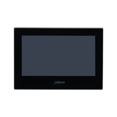 Moniteur d'intérieur IP et Wi-Fi DAHUA VTH2622G-W 2 fils, écran tactile 7 pouces, 2 fils, 48 V, installation série