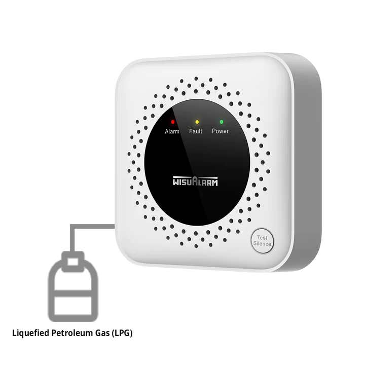 Détecteur de gaz GPL autonome HY-GB40A pour la détection de concentration de propane