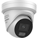 Hikvision DS-2CD2387G3-LIS2UY/SL(2.8mm) 8MP Smart Hybrid Light with ColorVu WDR Turret Netwerk Camera with fix lens, IR and white light, IP67, 2.8 mm, built in dual microphone,NEMA 4X, AI-ISP, audio I/O, alarm I/O, strobe light and audio-alarm