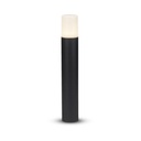 VT-7617RD GU10 GARDEN LAMP ROUND,ALUMINIUM BODY -BLACK IP54