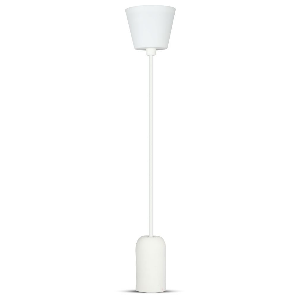 VT-7668 BETONNEN HANGLAMP LICHT WIT