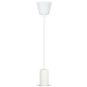 VT-7668 BETONNEN HANGLAMP LICHT WIT