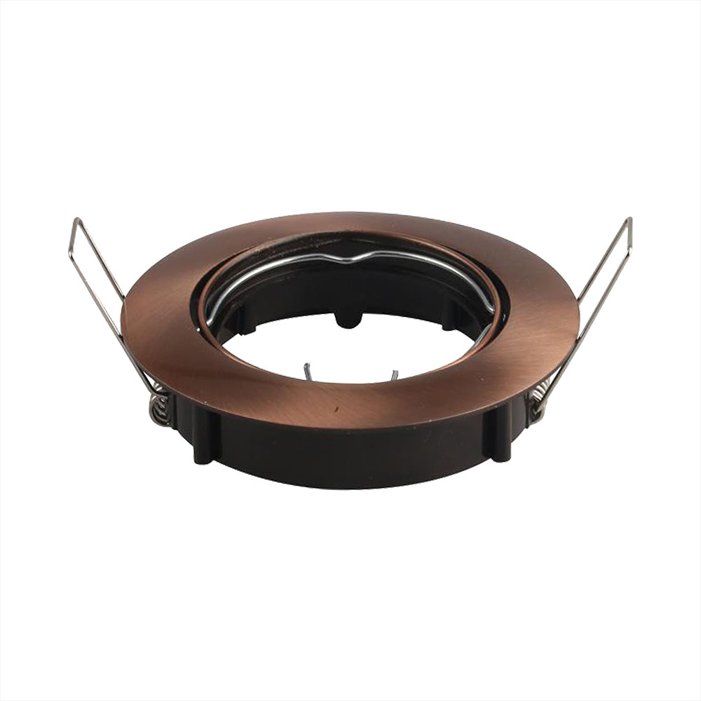 VT-779 DOUILLE GU10 RONDE BRONZE