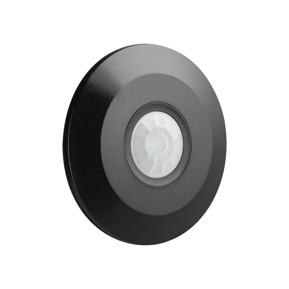 VT-8027 PIR-PLAFONDSENSOR ZWART (PLAAT)