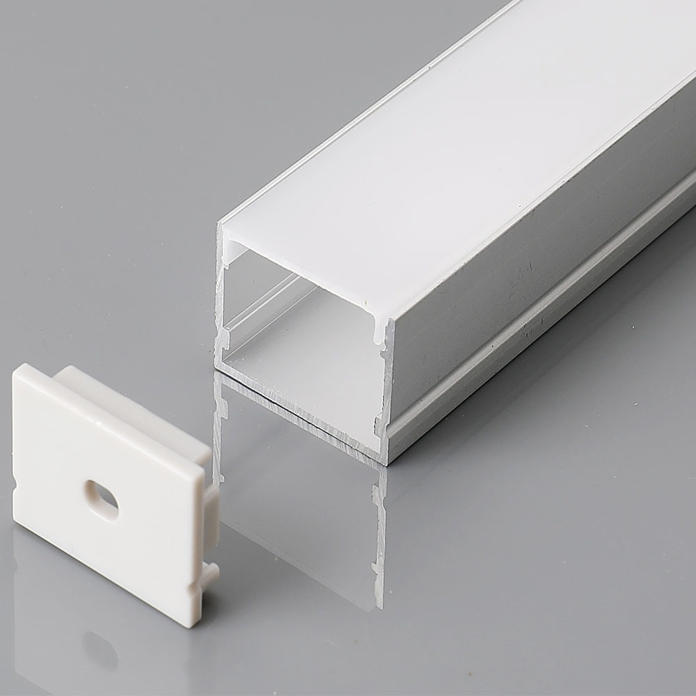 VT-8118 ALUMINIUM PROFIEL 2000*30*20MM-MELKACHTIG