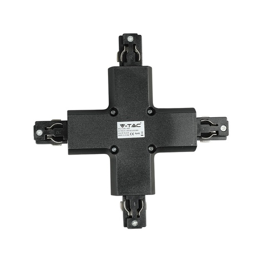 4X ACCESSOIRE D'ÉCLAIRAGE SUR RAIL NOIR