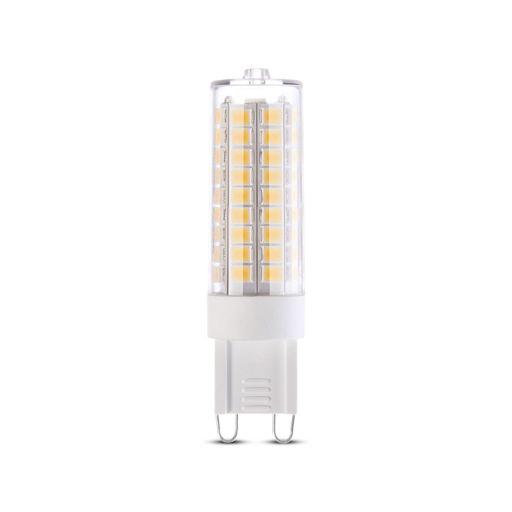 Projecteur LED en plastique VT-2177 5,5 W G9, code couleur 3 000 K, blanc chaud