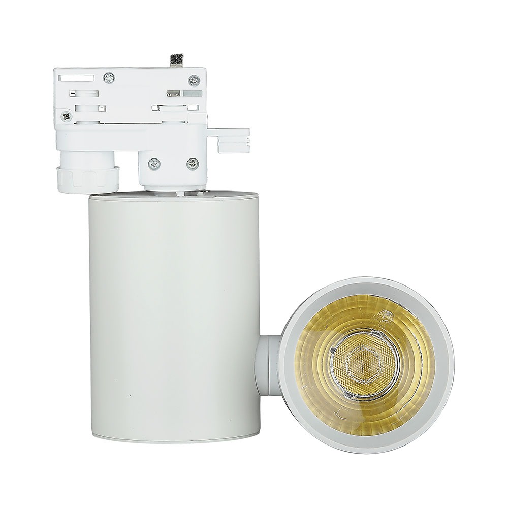 VT-4615 15W LED-SPOORLAMP - WITTE BEHUIZING, 5 JAAR GARANTIE Kleurcode 6400K - Koud Wit