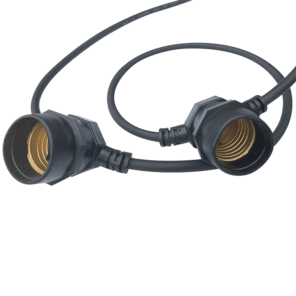 ELMARK CABLE WITH 15xE27 LAMPHOLDERS IP44 5m