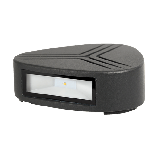 ELMARK OUTDOOR LAMP WITH LED GRF9619 2X3W 230V 4000K DARK GREY