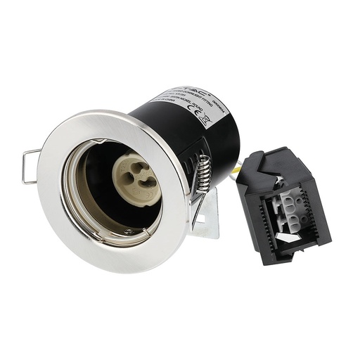 VT-701 GU10 FIXE LUMINAIRE ENCASTRÉ IP20-NICKEL SATINÉ