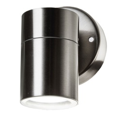 [7501] VT-7621 APPAREIL MURAL GU10, CORPS EN ACIER INOXYDABLE - 1 VOIE IP44