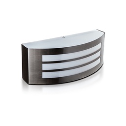 [7514] VT-7680 E27 WALL LAMP WITH STAINLESS STEEL &amp; PC IP44