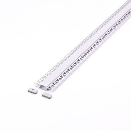 [3359] VT-8101 ENSEMBLE DE PROFILÉS EN ALUMINIUM 2000 x 61,5 x 14 mm Milky