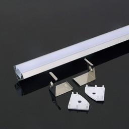 [3356] VT-8114 ALUMINIUM PROFIEL 2000*19mm*19mm - MELKACHTIG