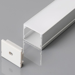 [3371] PROFILÉ EN ALUMINIUM VT-8118 2000 x 30 x 20 mm - LAITEUX