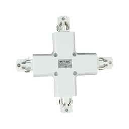 [3527] 4X TRACK LIGHT ACCESSORY WHITE