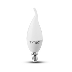 Ampoule flamme bougie en plastique VT-258 5,5 W avec puce Samsung E14