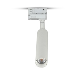[364] VT-420 20W LED-SPOORLAMP MET SAMSUNG-CHIP 5 JAAR GARANTIE, WITTE BEHUIZING