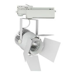 VT-433 33W LED-SPOORLAMP MET SAMSUNG-CHIP 5 JAAR GARANTIE, WITTE BEHUIZING