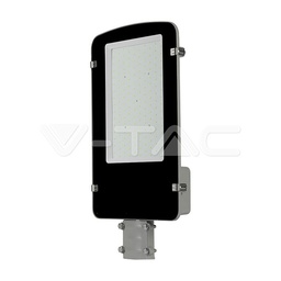 Lampadaire LED VT-100ST 100 W, corps noir, 120 lm/W