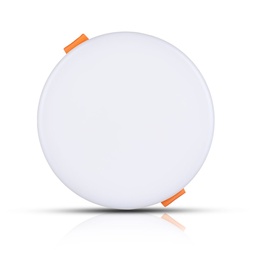 [734] PANNEAU LED RÉGLABLE VT-619RD 18 W AVEC PUCE SAMSUNG RONDE