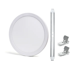 [B10405PPJ] AIGOSTAR VERSTELBAAR LED-PANEEL 24W CCT - Ф60-250mm/290mm Inbouw- en opbouwmontage