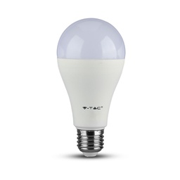 VT-2015 15W A65 LED KUNSTSTOF LAMP E27 200'D
