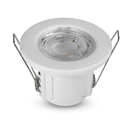 [8178] V-TAC VT-885W Spot LED encastrable 5W blanc neutre 4000K résistance au feu IP65 dimmable