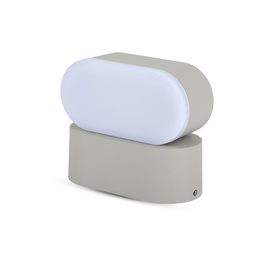 Applique murale LED VT-816 6 W - Corps gris