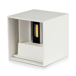[218527] VT-759-12 APPLIQUE 12W PUCE BRIDGELUX 3000K BLANC CARRÉ