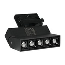 Rail d'éclairage linéaire à LED VT-416 12 W avec puce Samsung, corps noir