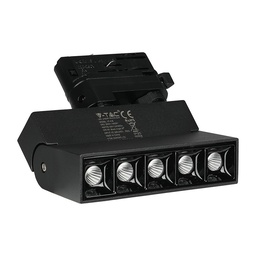 Rail d'éclairage linéaire à LED VT-416 12 W avec puce Samsung, corps noir