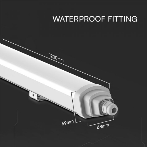 Ampoule LED à incandescence VT-12035 36 W, série GT, puce Samsung, 120 cm, 120 lm/W