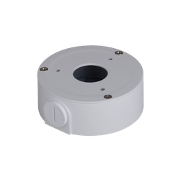 [PFA134] DAHUA PFA134 - Aansluitdoos voor domecamera's - Metaal - 34 mm (He) x 90 mm (basisdiameter) - Maakt interne bekabeling mogelijk - Controleer de gatafstand in de specificaties op onze website voor een lijst met compatibele camera's