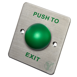 [PBK-818B] PBK-818B Hemispherical door release button Double function: NO/NC/COM Flush or Surface mount with MBB-811C-M