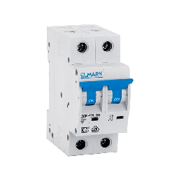[41216N] MINIATURE CIRCUIT BREAKER C62N 16A 2P 6kA CURVE C
