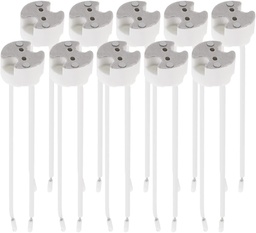 [3424] GU5.3 - MR16 LAMPHOUDER MET 12V KABEL Verpakking 10 stuks