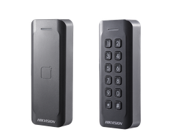 Lecteur de cartes EM/AM HIKVISION DS-K1107K + clavier 12 touches - RS-485 et Wiegand