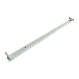 [B10111CWK] AIGOSTAR T8-LED-lamphouder 120 cm x 2 IP20 L1230*B45*H30 mm
