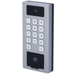 [DS-K1T502DBFWX-C] DS-K1T502DBFWX-C Access control with camera IP65 IK09 Fingerprint, MF DESFire, QR and PIN card  iVMS-4200 | Hik-Connect
